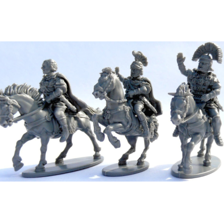 Victrix Miniatures - Early Imperial Roman Mounted Generals VXA038 Victrix Miniatures - Early Imperial Roman Mounted Generals VXA038