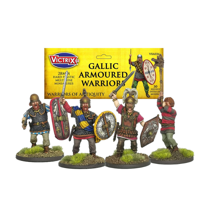Victrix Miniatures - Gallic Armoured Warriors