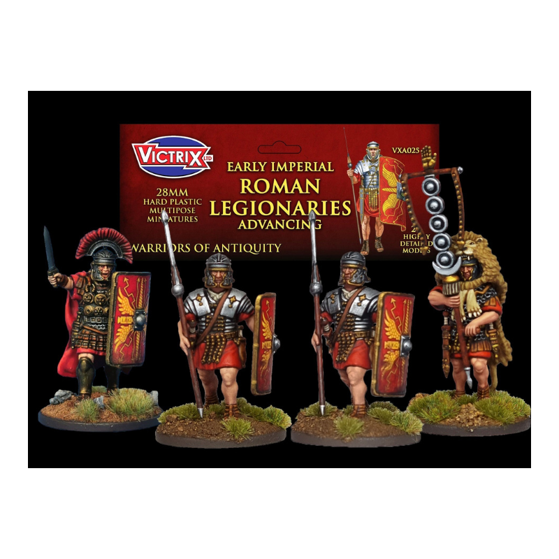 Victrix Miniatures - Early Imperial Roman Legionaries Advancing