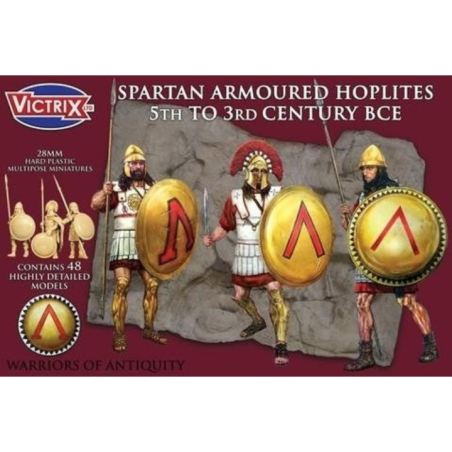 Victrix Miniatures - Spartan Armoured Hoplites 5th to 3rd Century BCE