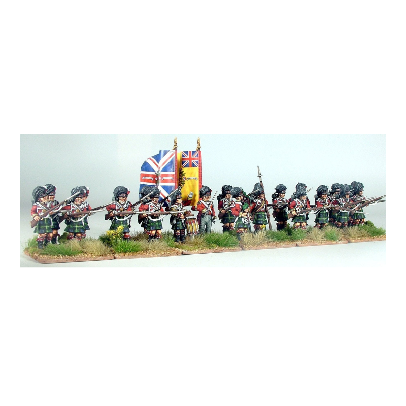 Victrix Miniatures - British Napoleonic Highlander Centre Companies