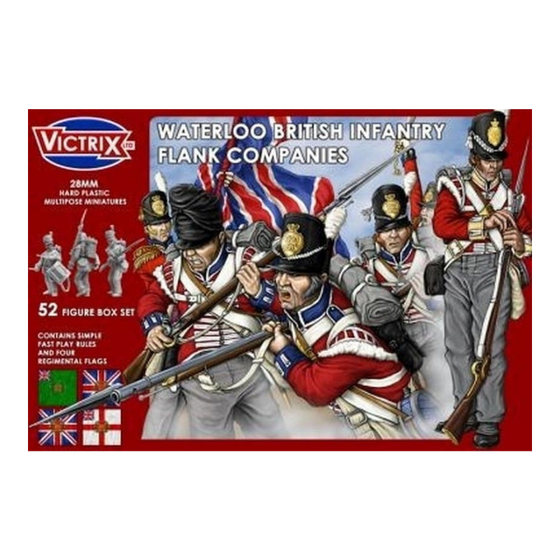 Victrix Miniatures - Waterloo British Infantry Flank Companies