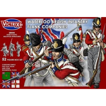 Victrix Miniatures - Waterloo British Infantry Flank Companies Victrix Miniatures - Waterloo British Infantry Flank Companies