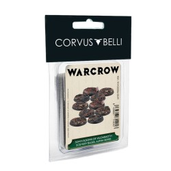 Warcrow - 30mm Scions of Yaldabaoth Scenery Bases, Alpha Series