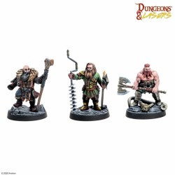 Dungeons & Lasers - Figurines - Dwarven Miners