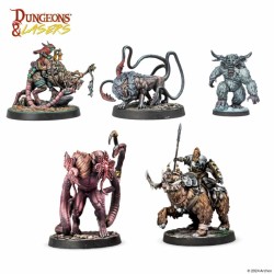 Dungeons & Lasers - Figurines - Horrors of Deuslair