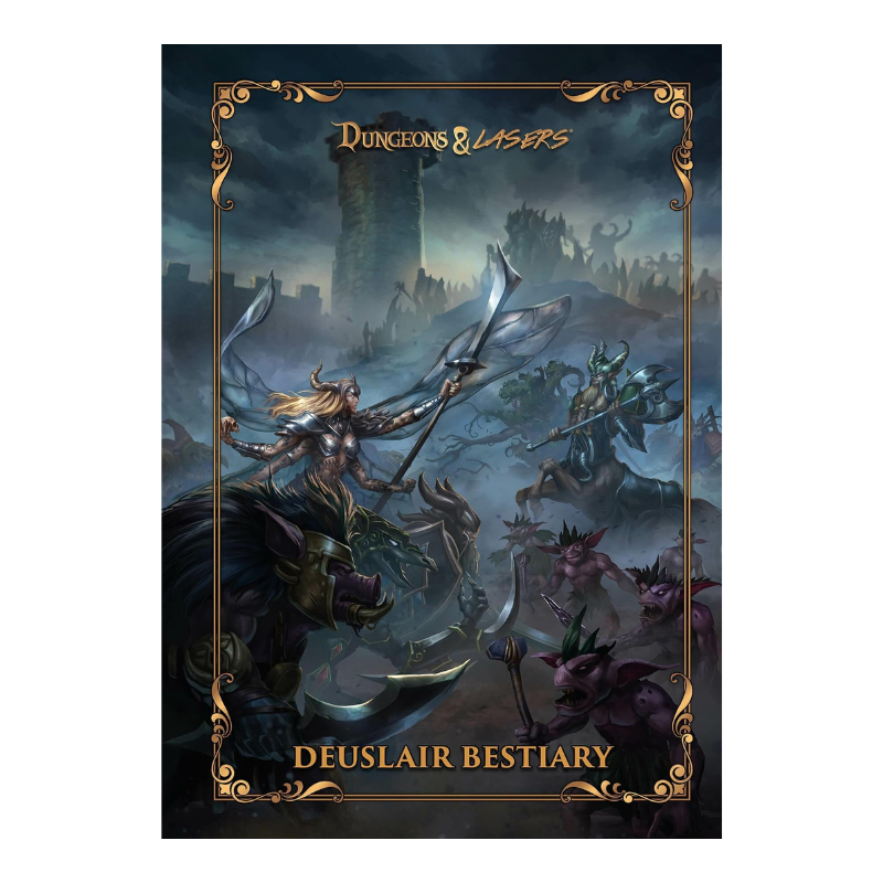 DNL0080_Dungeons & Lasers - The World of Deuslair Bestiary Book (ENG)