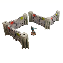 Micro Art - District 5 Walls - Straight H00028-1