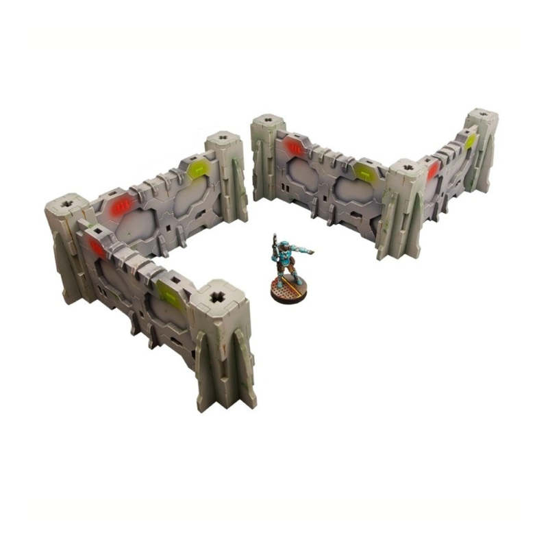 Micro Art - District 5 Walls - Straight H00028-1