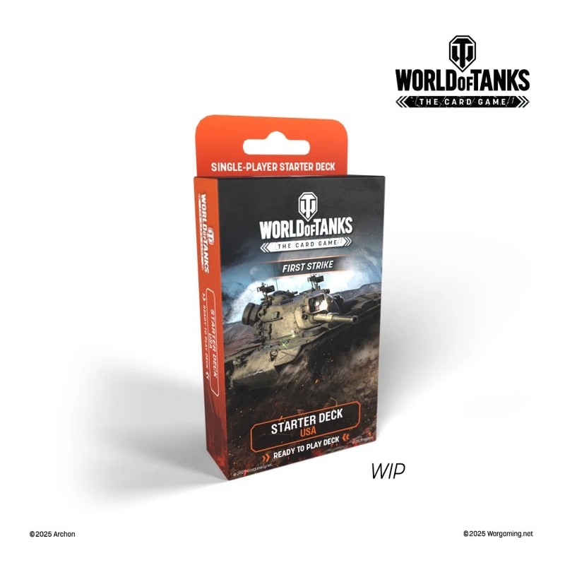 World of Tanks - Starter Deck USA - First Strike (ENG) WOT0001