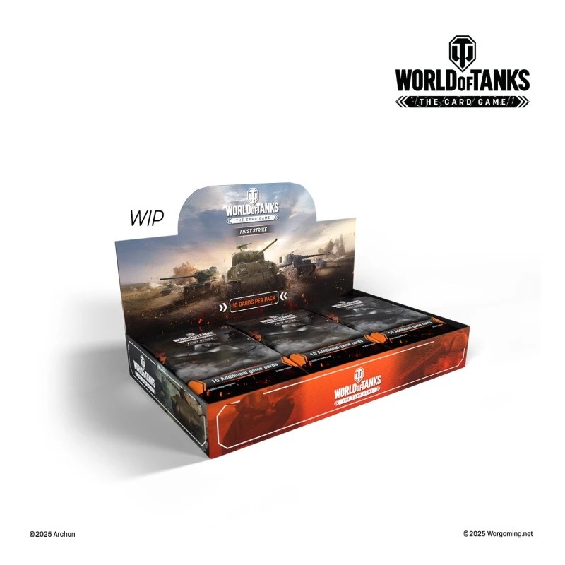 World of Tanks - Booster Display - Frist Strike 24 x Booster  (ENG) WOT0004 World of Tanks - Booster Display - Frist Strike 24 x Booster  (ENG) WOT0004