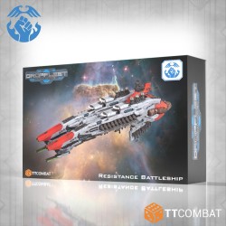 Préco - Dropfleet Commander - Resistance Battleship