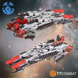 Dropfleet Commander - Resistance Battleship TTDFX-RES-025