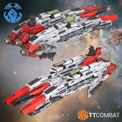 Préco - Dropfleet Commander - Resistance Battleship