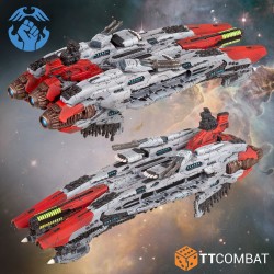 Préco - Dropfleet Commander - Resistance Battleship