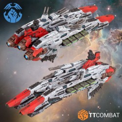 Préco - Dropfleet Commander - Resistance Battleship