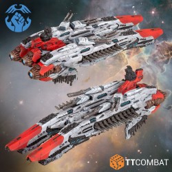 Préco - Dropfleet Commander - Resistance Battleship
