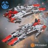 Préco - Dropfleet Commander - Resistance Battleship