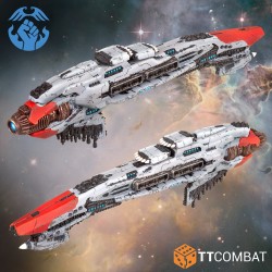 Préco - Dropfleet Commander - Resistance Battleship