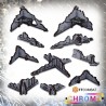 TTSUV-SFG-1029_TT Combat - Chroma - Gothic Ruined Walls TTSUV-SFG-1029_TT Combat - Chroma - Gothic Ruined Walls