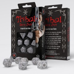 Set de Dés Tribal - Perle & Marron STRB01