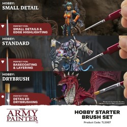 Préco - Army Painter - Pinceaux - Hobby Starter Brush Set