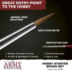 Préco - Army Painter - Pinceaux - Hobby Starter Brush Set