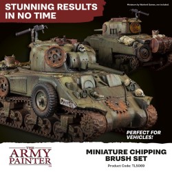 Préco - Army Painter - Pinceaux - Miniature Chipping Brush Set