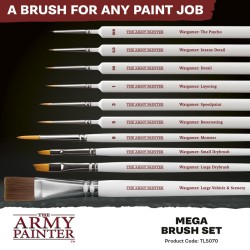 Préco - Army Painter - Pinceaux - Mega Brush Set