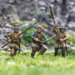 Préco - Victrix Miniatures - Medieval Foot Sergeants