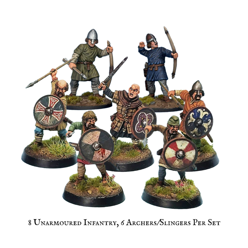 Victrix Miniatures - Saxon Warband VXP002