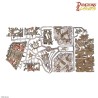 Préco - Dungeons & Lasers - Décors - Goblin Lair Prépeint