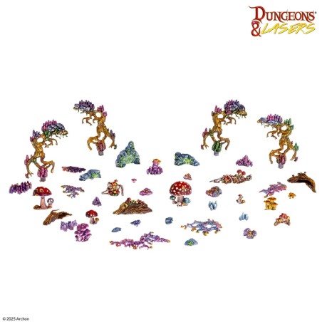 DNL0132_Dungeons & Lasers - Figurines - Cave Fungi DNL0132_Dungeons & Lasers - Figurines - Cave Fungi