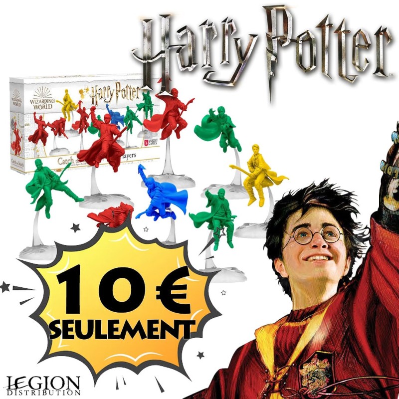 HPCTS002 HARRY POTTER : CATCH THE SNITCH - LES JOUEURS STARS (FR)
