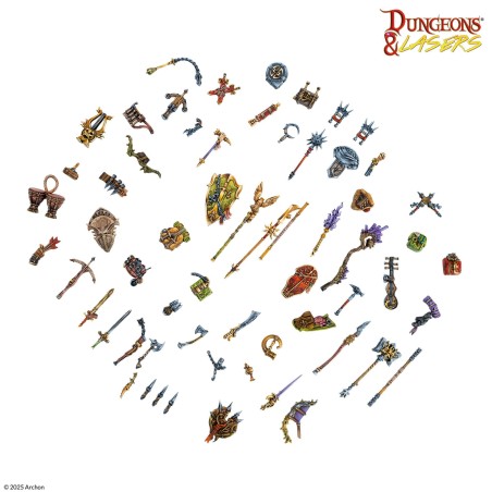 DNL0107_Dungeons & Lasers - Décors - Adventurer’s Gear DNL0107_Dungeons & Lasers - Décors - Adventurer’s Gear