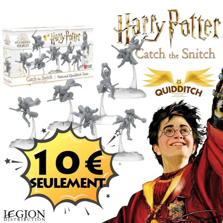 HPCTS004 HARRY POTTER : CATCH THE SNITCH - L'ÉQUIPE NATIONALE DU QUIDDITCH (FR) HPCTS004 HARRY POTTER : CATCH THE SNITCH - L'ÉQUIPE NATIONALE DU QUIDDITCH (FR)