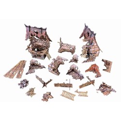 AB-BSTFWE013_Abimé - Battle Systems - Village Ruins (Incluse dans AUCUN CORE SET)