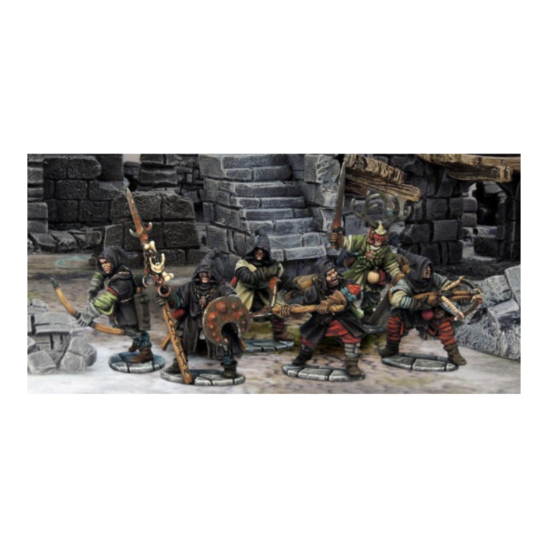 Frostgrave - Cultists III FGVP12
