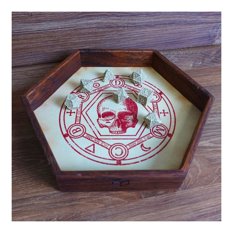 Piste à dés en bois - Macabre WADTDM01