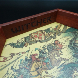 Préco - Piste à dés en bois - The Witcher