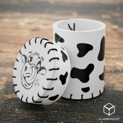Coupe à Dés Vache - Cuir CCOW101