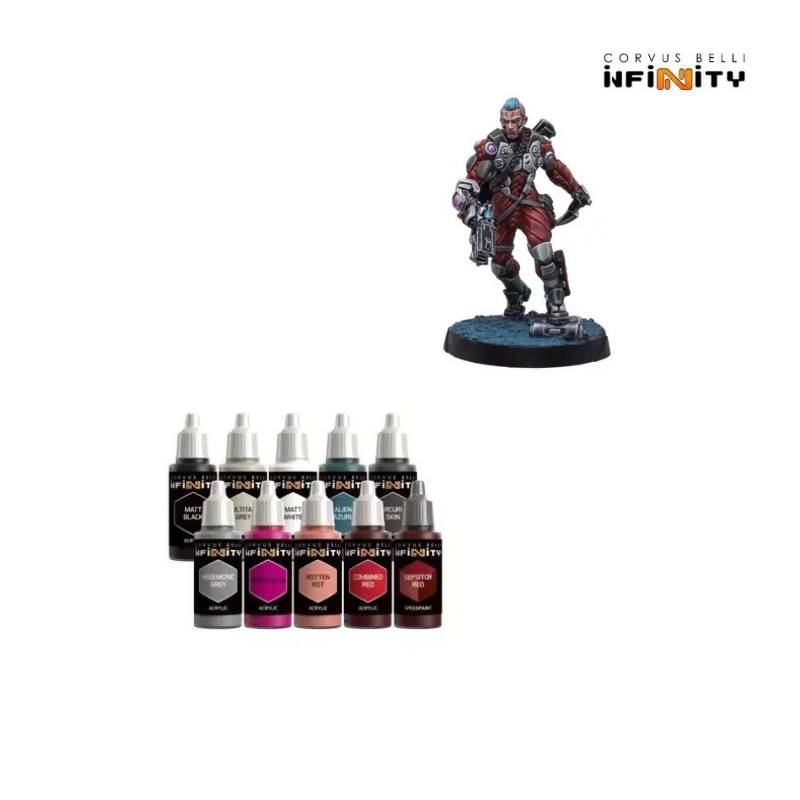 Infinity - Combined Army Paint Set Harbinger Paramedic exclusive 281638-1189