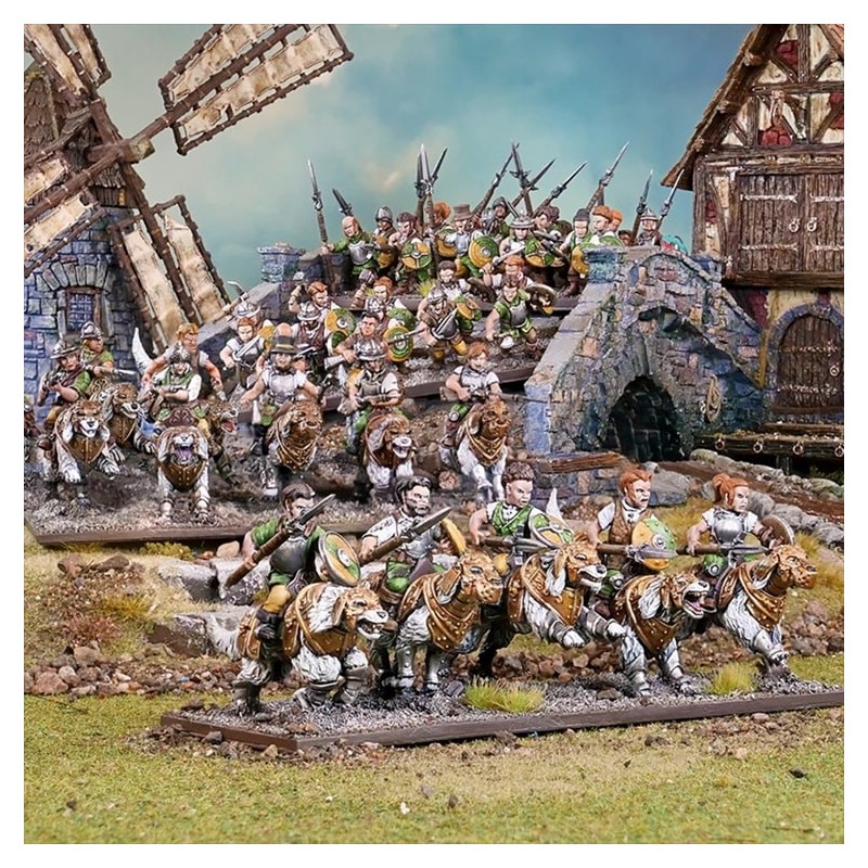 MGKWHF306_Kings of War - Halfelins - Muster Battle Group