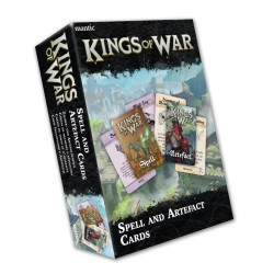 MGKWM137_Kings of War - Cartes de Sorts et d'Artefacts (ENG)