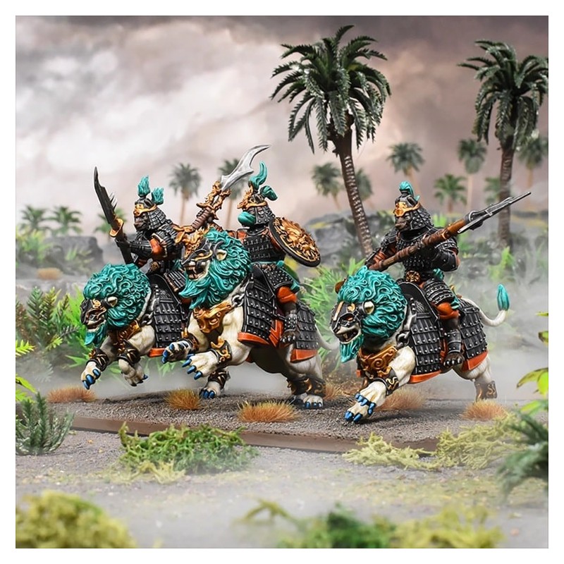 Préco - Kings of War - Xirkaali - Lionsnarl Cavalry Regiment