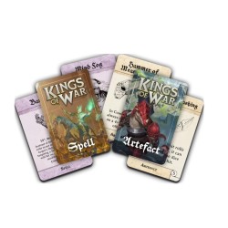 MGKWM137_Kings of War - Cartes de Sorts et d'Artefacts (ENG)