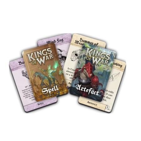 MGKWM137_Kings of War - Cartes de Sorts et d'Artefacts (ENG) MGKWM137_Kings of War - Cartes de Sorts et d'Artefacts (ENG)