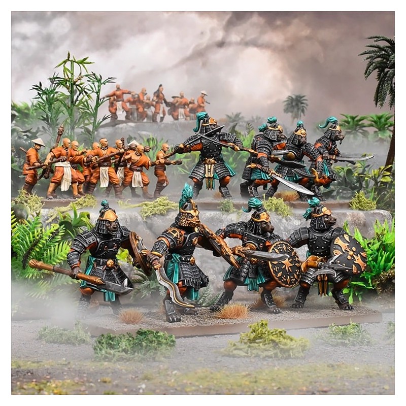 MGKWX301_Kings of War - Xirkaali - Groupe de Bataille de Guerriers Xirkaali