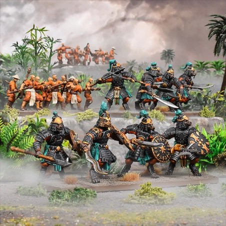 MGKWX301_Kings of War - Xirkaali - Groupe de Bataille de Guerriers Xirkaali MGKWX301_Kings of War - Xirkaali - Groupe de Bataille de Guerriers Xirkaali