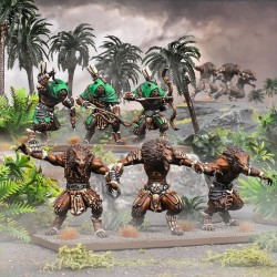 MGKWX302_Kings of War -Xirkaali - Groupe de Bataille de Chasseurs Xirkaali
